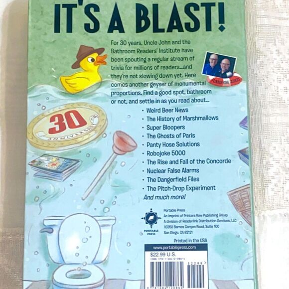 Uncle Johns Old Faithful Bathroom Reader 30th Anniversary - Picture 2 of 4